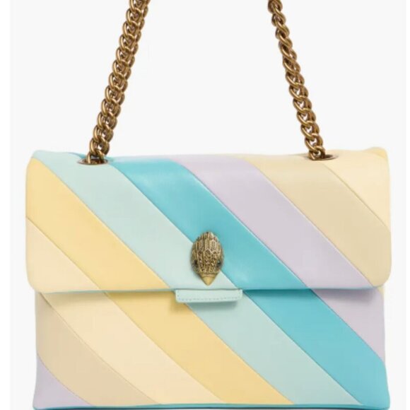 Kurt Geiger Kensington Convertible Leather Crossbody Bag New - Picture 8 of 8